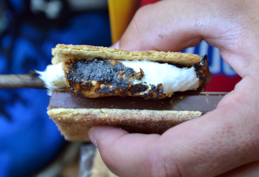 8. all together American smores recipe