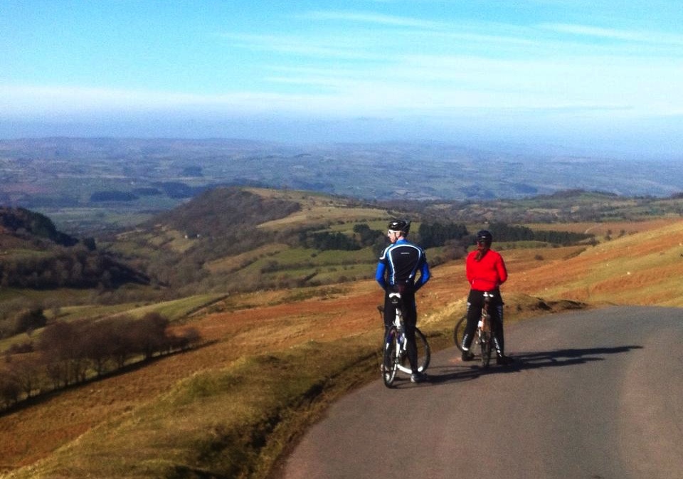 black mountains cycling - Abergavenny to Hay On Wye