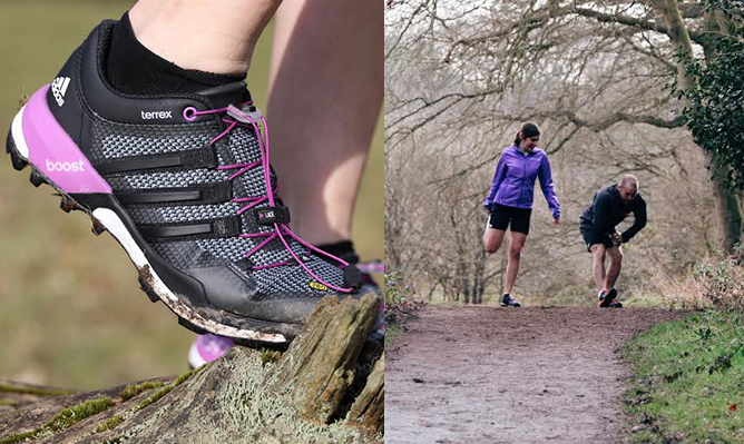adidas outdoor terrex boost trail running shoe