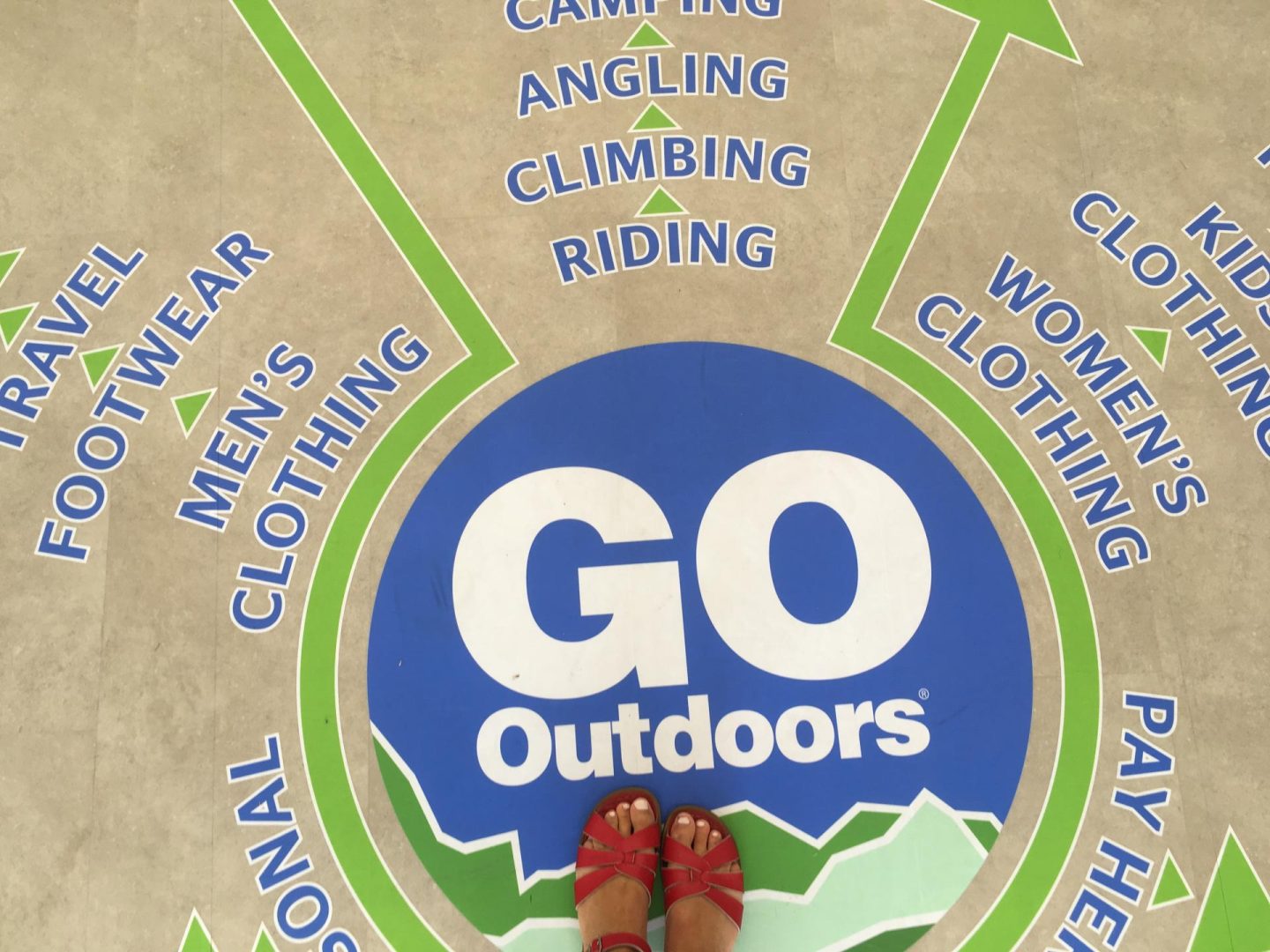 GO Outdoors Bristol new shop Cribbs Causeway buying camping kit