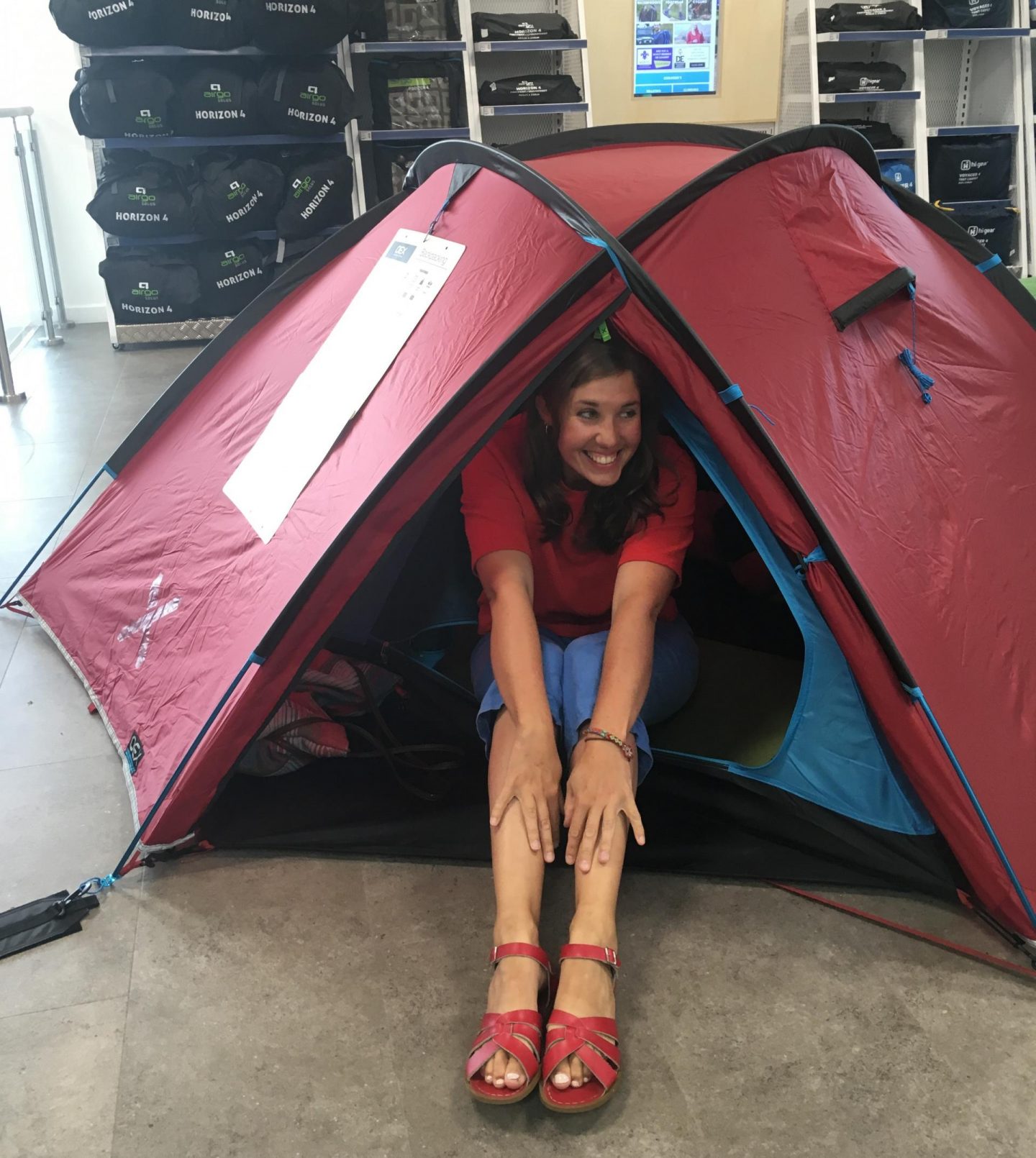 GO Outdoors Bristol new shop Cribbs Causeway buying camping kit