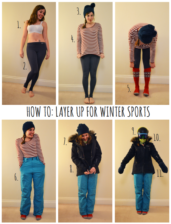 How to: layer up for winter sports