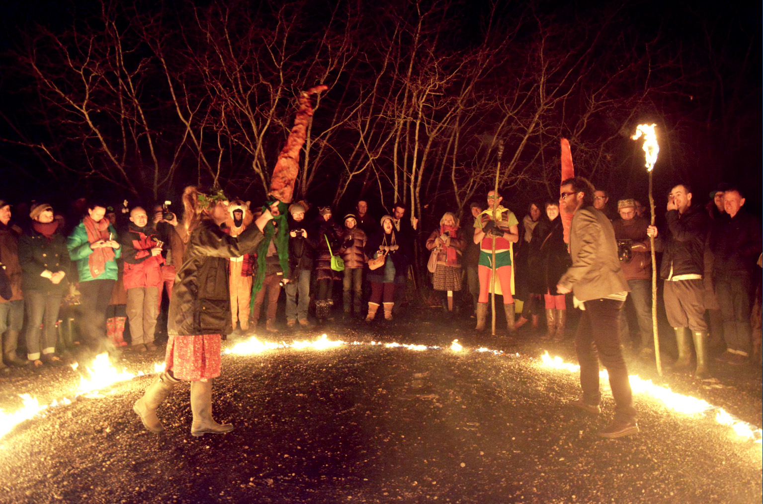 Wassailing at The Ethicurean