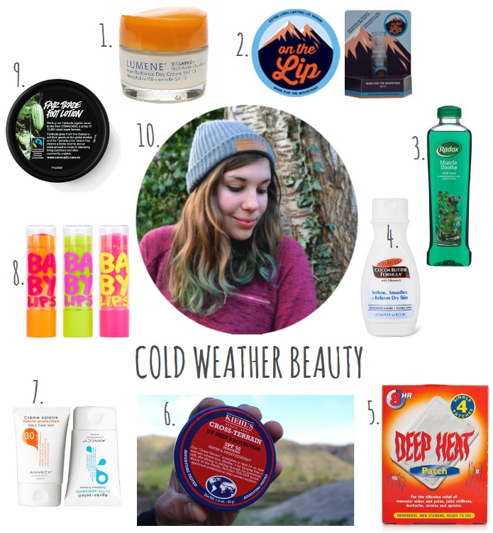 Winter Skincare – my favourite products