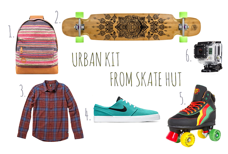 Urban active kit from Skate Hut