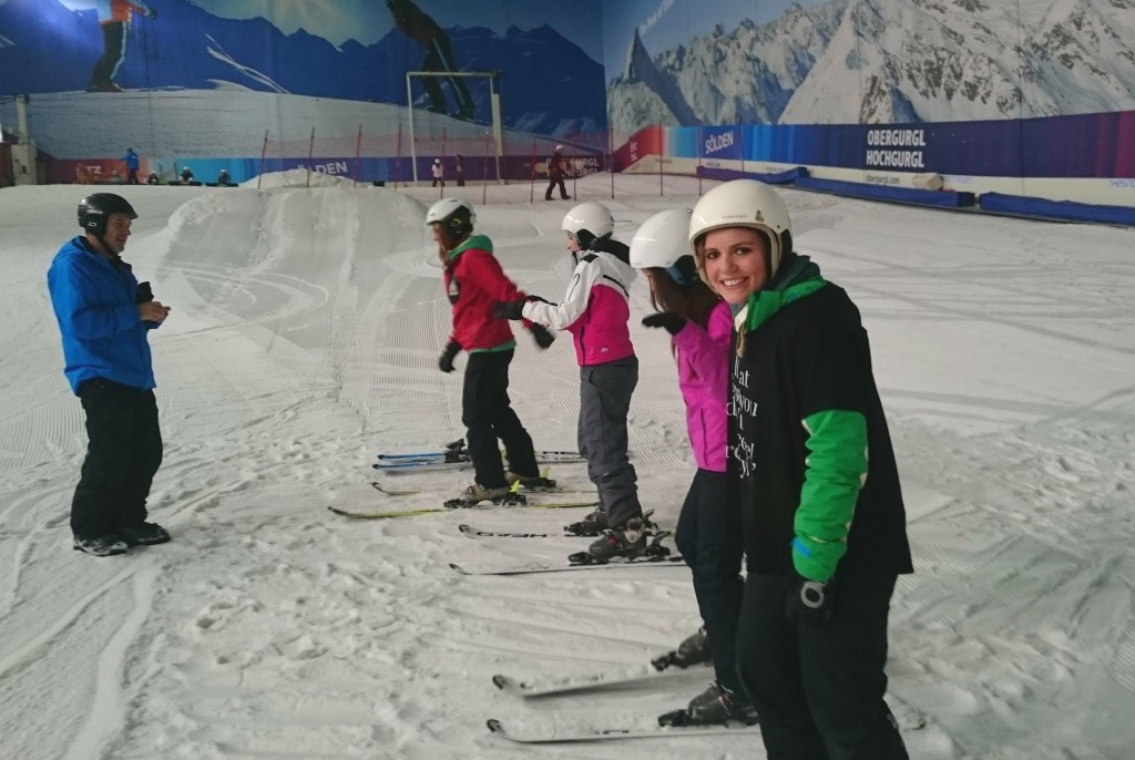 Learning to ski with #ThisGirlCan