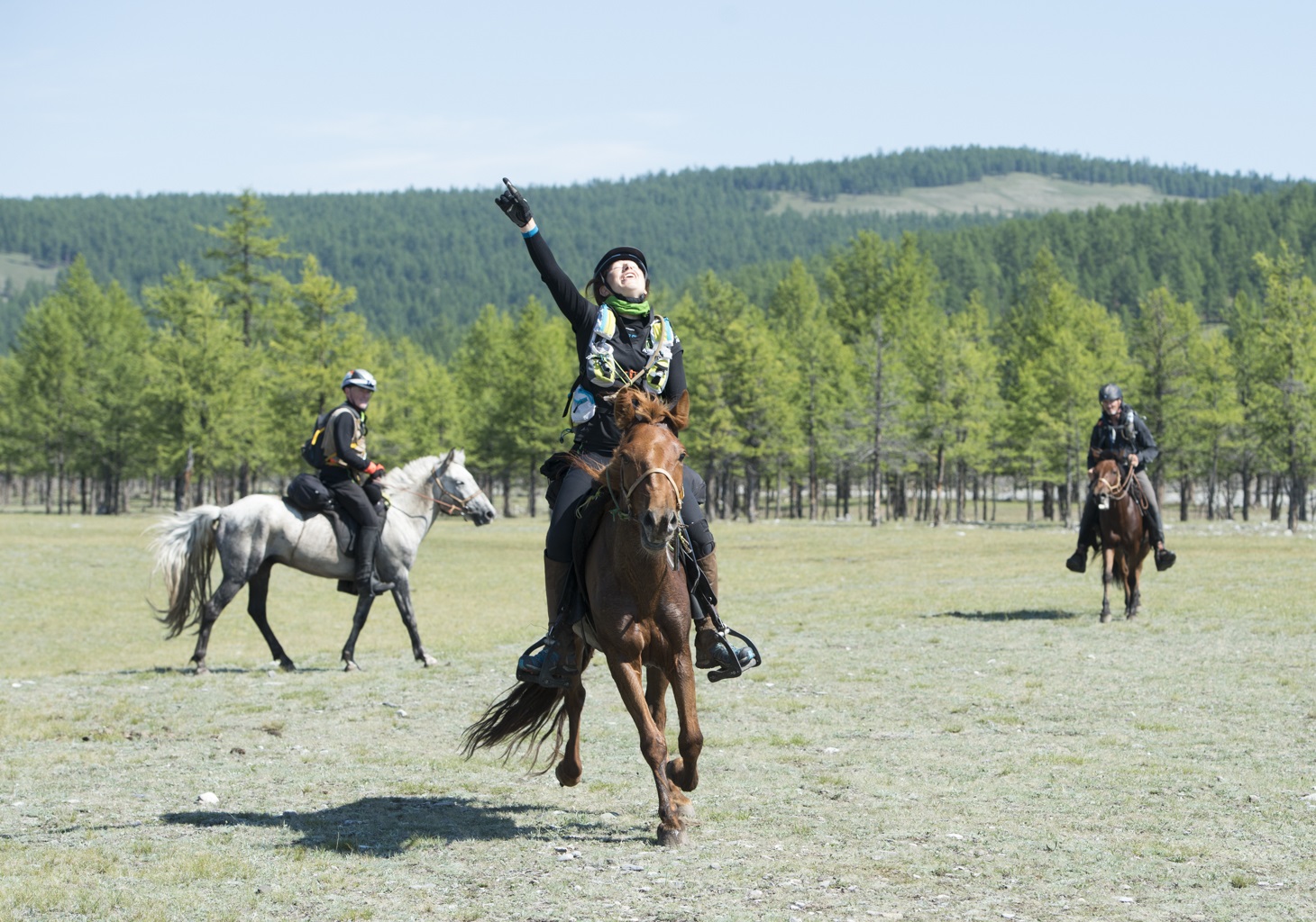 Interview riding the Adventurist Mongol Derby