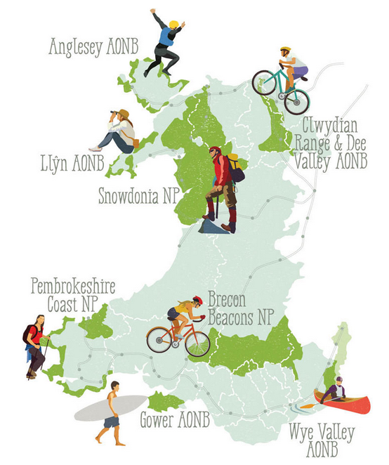 Greentraveller’s guide to the protected landscapes of Wales