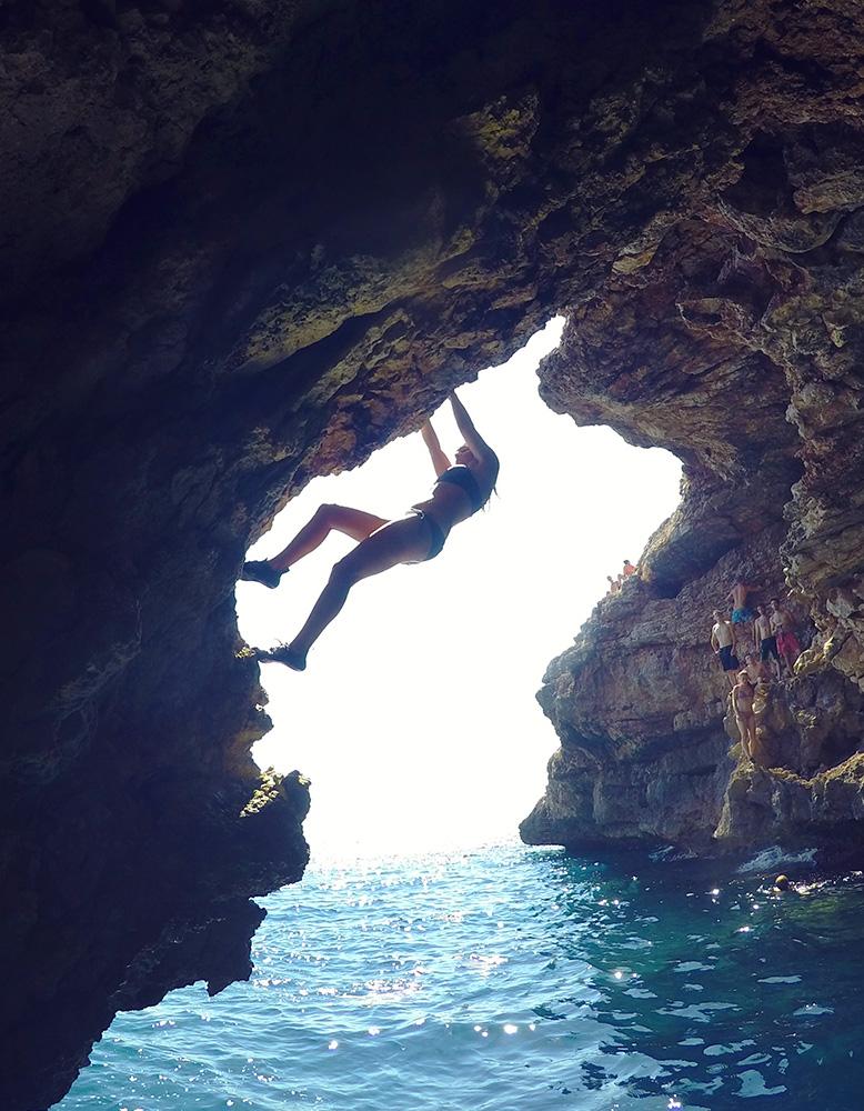 Climbing Mallorca: Deep water solo climbing on the wild coast