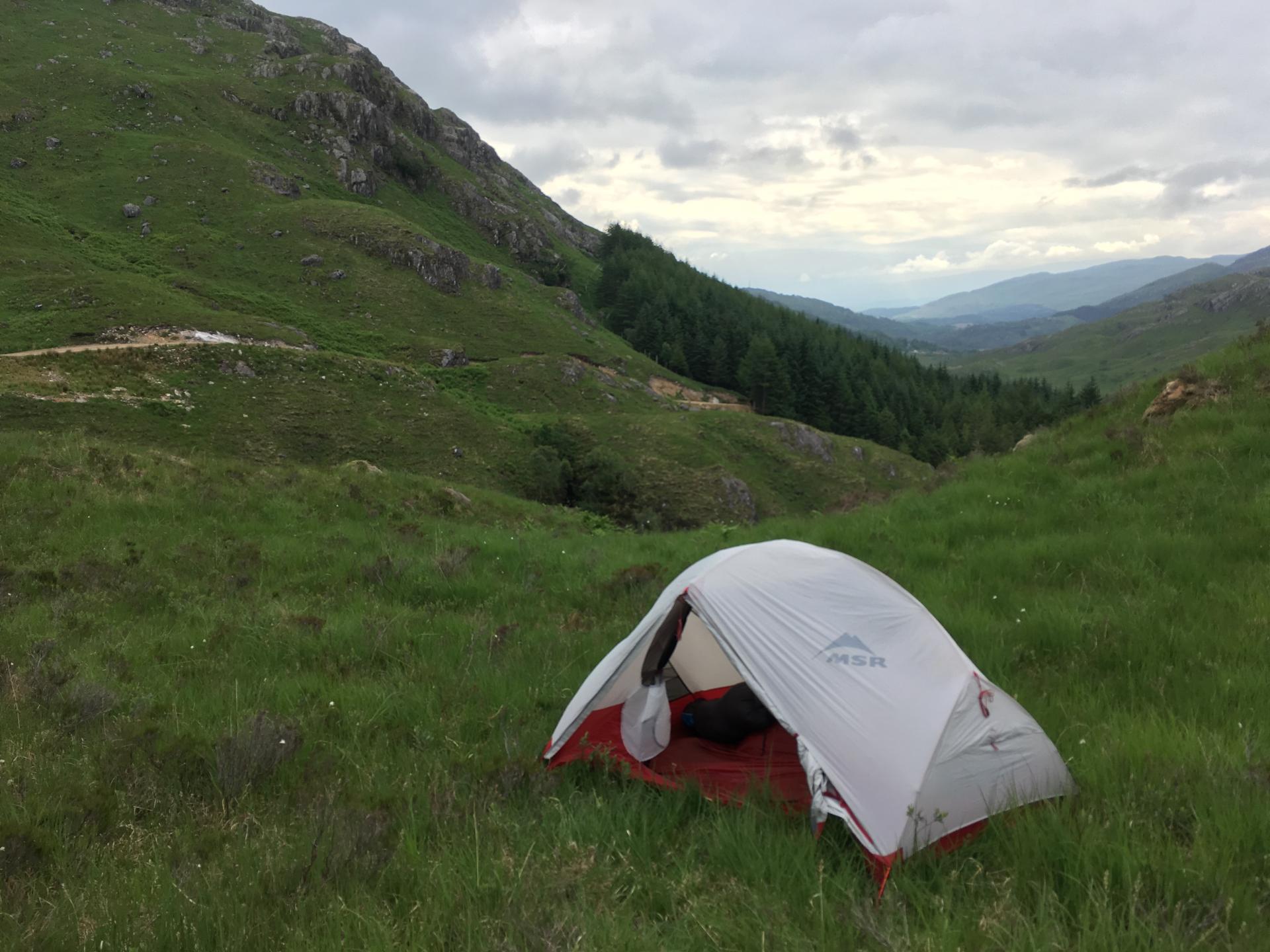 MSR Hubba Hubba review two man wild camping tent hiking