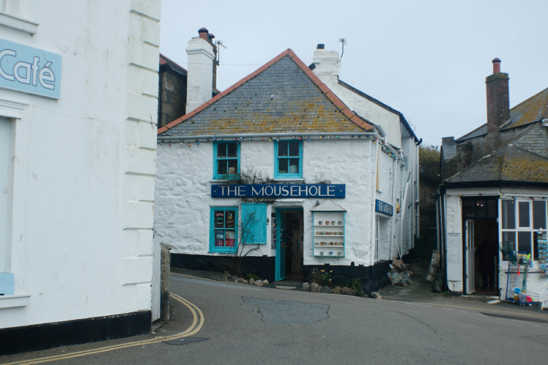 Exploring the South West Coast Path in Mousehole, Cornwall