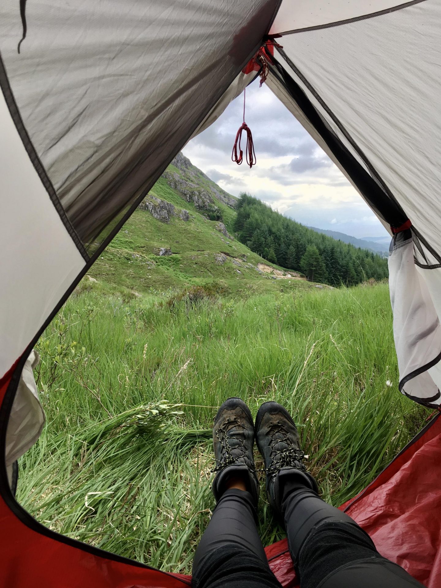 Wild camping in Scotland Sian Lewis The Girl Outdoors