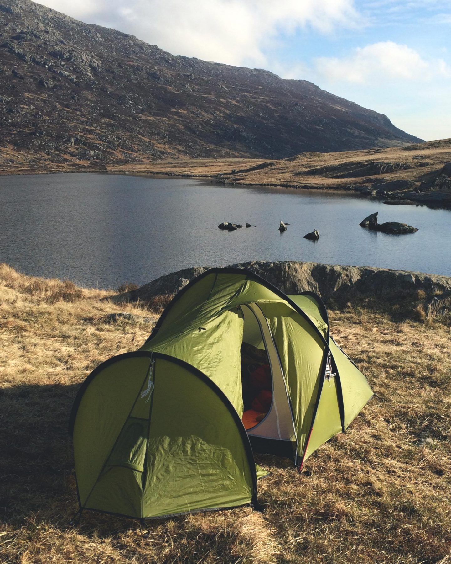 wild camping in Snowdonia