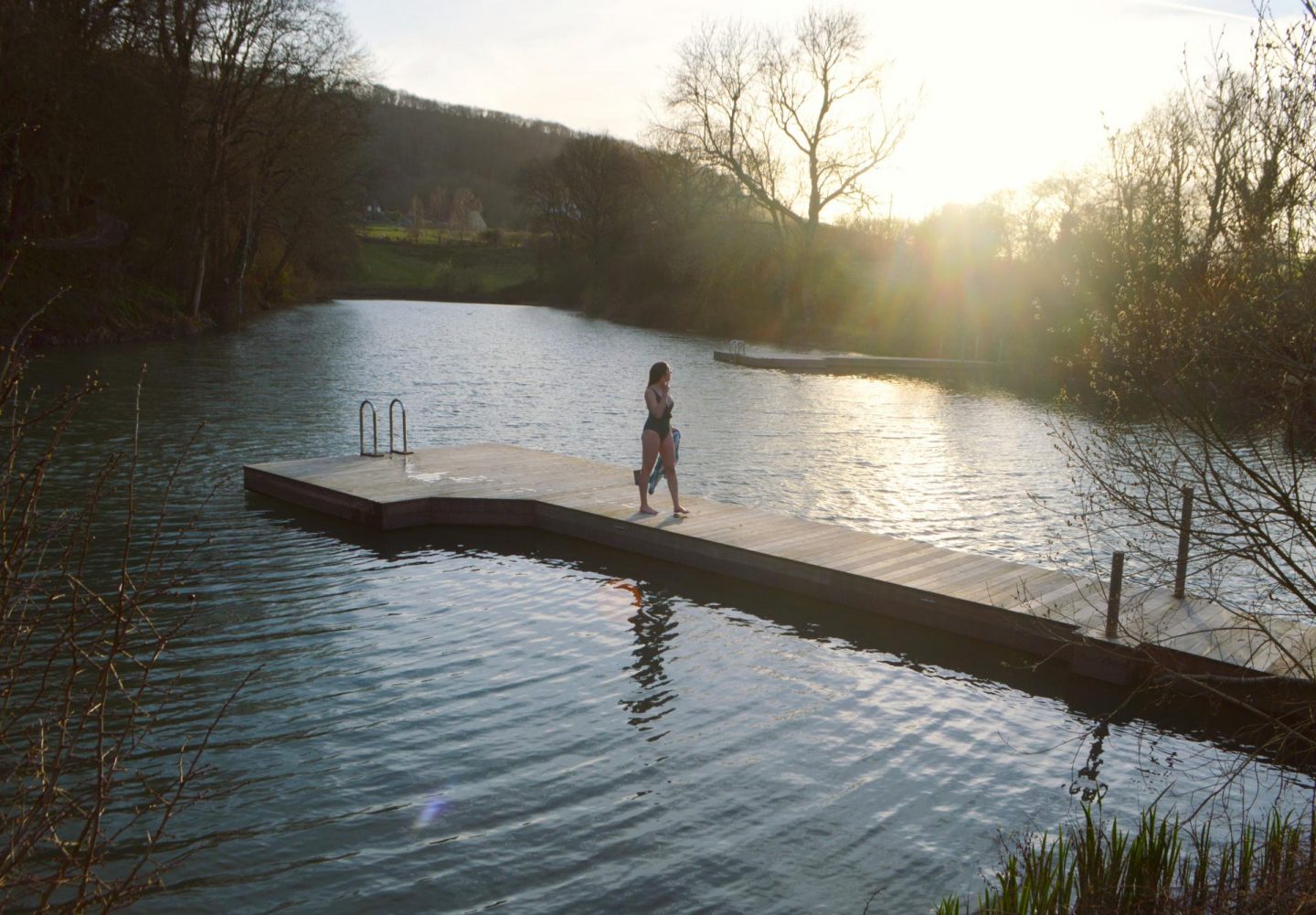 Ditchling Cabin Review | Sian Lewis wild swimming