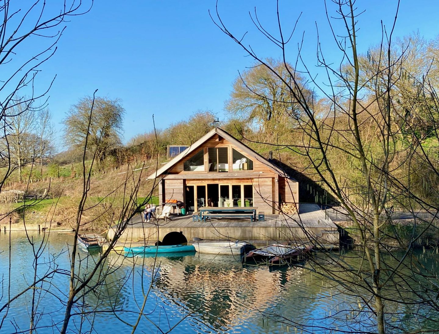 Ditchling Cabin Review | Canopy & Stars Cabin On A Lake